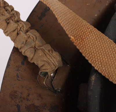 WW2 British Royal Army Medical Corps Steel Combat Helmet - 9