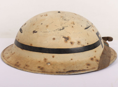 WW2 British Home Front Senior Fire Guard Mk.II Helmet - 2