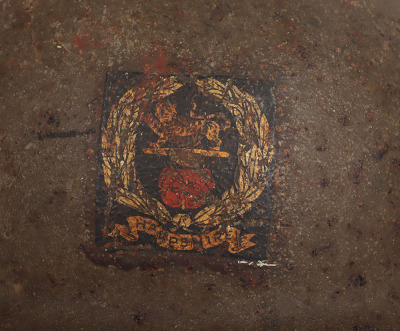 WW2 British Mk.II Helmet with Hampshire Regiment Decal - 2