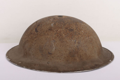WW2 British MK.II Helmet with Herefordshire Regiment Decal - 5