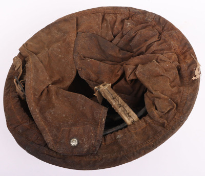 WW2 British Mk.II Helmet with Anti Gas Helmet Cover - 6