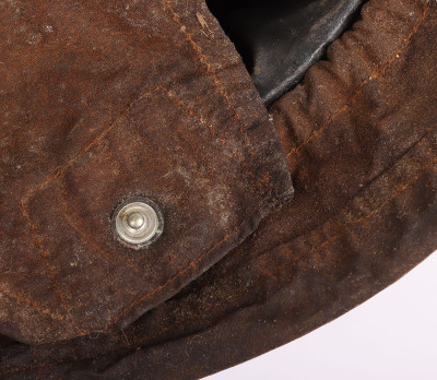 WW2 British Mk.II Helmet with Anti Gas Helmet Cover - 10