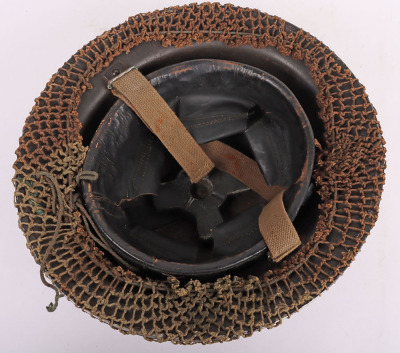 WW2 British Mk.II Helmet with Camo Net - 7