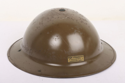 WW2 British Home Front MK.II Helmet, Siebe Gorman Ltd Factory Worker