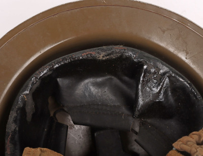 WW2 British Home Front MK.II Helmet, Siebe Gorman Ltd Factory Worker - 7