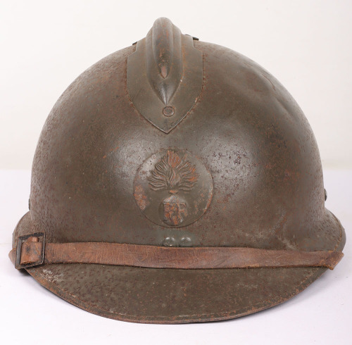 WW2 M26 Model French Infantry Adrian Helmet
