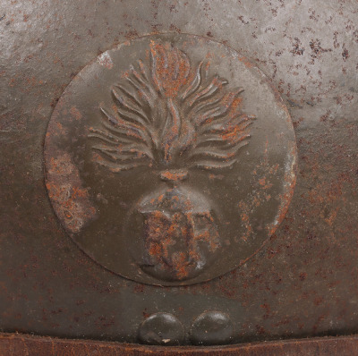 WW2 M26 Model French Infantry Adrian Helmet - 8