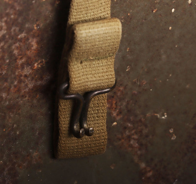 WW2 US Army M1 Fixed Bale Front Seam Helmet Shell - 8