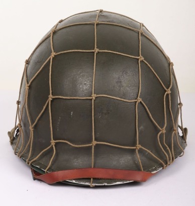 WW2 US Army M1 Helmet, Fixed Bale Front Seam