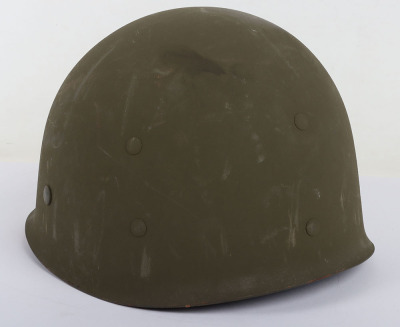 WW2 American M1 Steel Combat Helmet - 13
