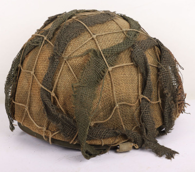 WW2 US Army M1 Helmet and Liner - 3