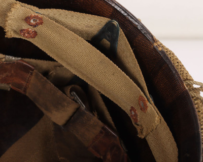 WW2 US Army M1 Helmet and Liner - 7
