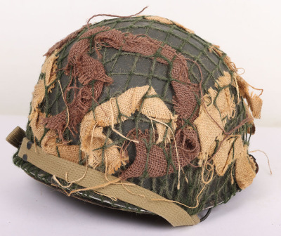 Representation of a WW2 M2, D-Bale US Paratroopers Helmet - 3