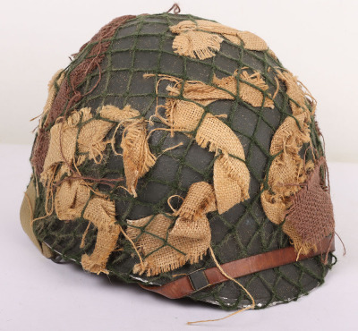 Representation of a WW2 M2, D-Bale US Paratroopers Helmet - 4