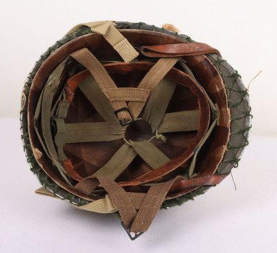 Representation of a WW2 M2, D-Bale US Paratroopers Helmet - 8