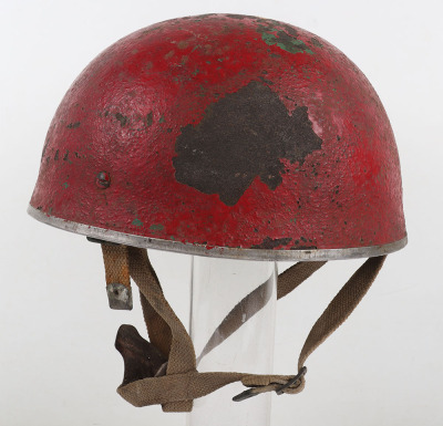 Post WW2 British Airborne Forces Steel Helmet - 3