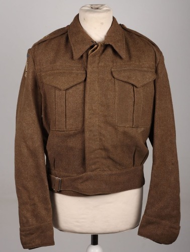 WW2 British Officers Battle Dress Blouse, 47th (Wythenshawe) Battalion Manchester Home Guard