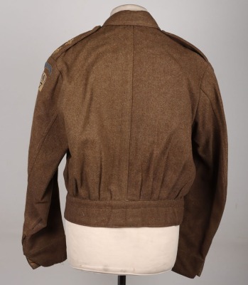 WW2 British Officers Battle Dress Blouse, 47th (Wythenshawe) Battalion Manchester Home Guard - 3