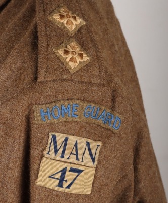 WW2 British Officers Battle Dress Blouse, 47th (Wythenshawe) Battalion Manchester Home Guard - 5