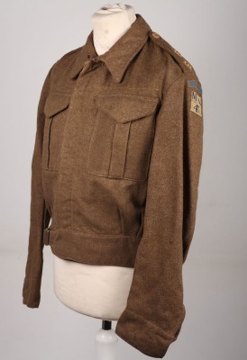 WW2 British Officers Battle Dress Blouse, 47th (Wythenshawe) Battalion Manchester Home Guard - 6