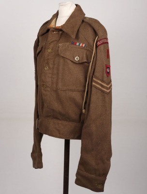 WW2 British 1st Battalion Coldstream Guards Battle Dress Blouse