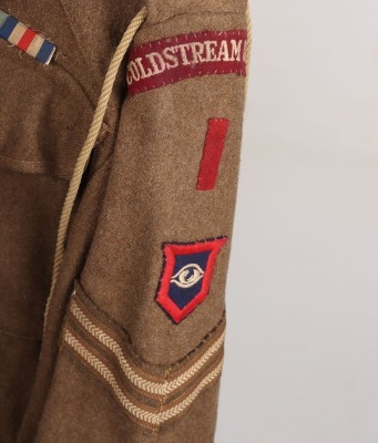 WW2 British 1st Battalion Coldstream Guards Battle Dress Blouse - 4