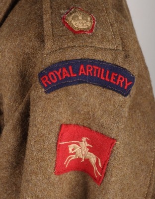 WW2 British Majors, VIII Corps, Royal Artillery Battle Dress Blouse - 5