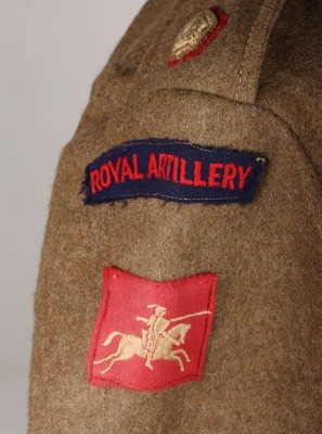WW2 British Majors, VIII Corps, Royal Artillery Battle Dress Blouse - 6