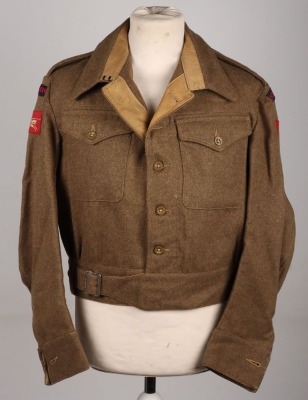 WW2 British Majors, VIII Corps, Royal Artillery Battle Dress Blouse - 10