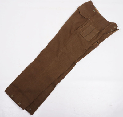 WW2 British Battle Dress Trousers, Early &lsquo;Serge&rsquo; Pattern