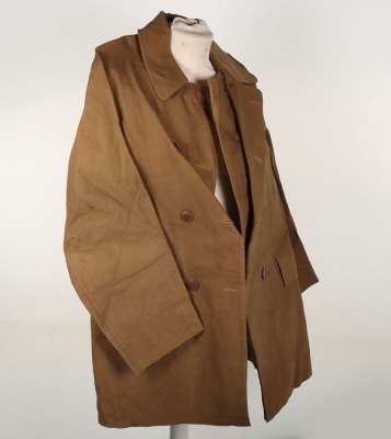 Scarce WW2 British 1st Pattern Dispatch Riders Overcoat - 3