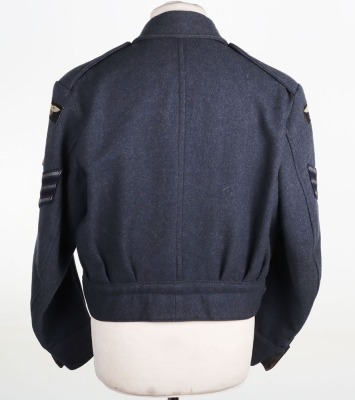 WW2 RAF Aircrew War Service Dress Blouse, Escape Compass Button and Trousers - 7