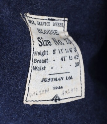WW2 RAF Aircrew War Service Dress Blouse, Escape Compass Button and Trousers - 14