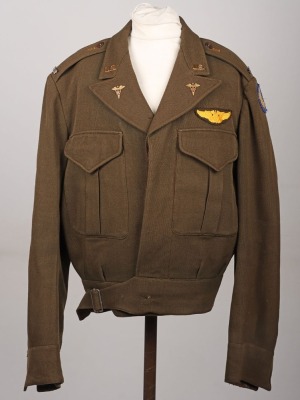 WW2 American USAAF Flight Surgeons British Made Uniform Group