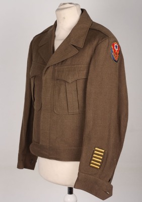WW2 American 29th Infantry Division / ADSEC Ike Jacket - 2