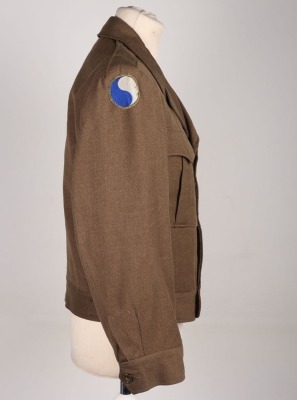 WW2 American 29th Infantry Division / ADSEC Ike Jacket - 4