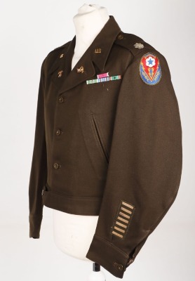 Scarce WW2 British Made London Base Command Quartermaster Corps Battle Dress Blouse