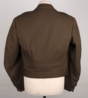Scarce WW2 British Made London Base Command Quartermaster Corps Battle Dress Blouse - 2