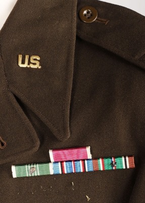 Scarce WW2 British Made London Base Command Quartermaster Corps Battle Dress Blouse - 5