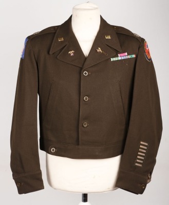 Scarce WW2 British Made London Base Command Quartermaster Corps Battle Dress Blouse - 8