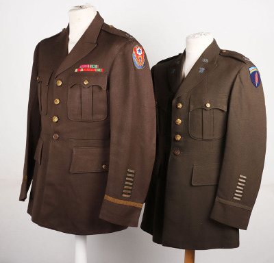 WW2 American London Base Command Officers Uniform Grouping of Major Katz - 6