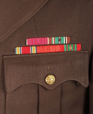 WW2 American London Base Command Officers Uniform Grouping of Major Katz - 10