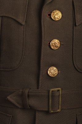 WW2 American London Base Command Officers Uniform Grouping of Major Katz - 12