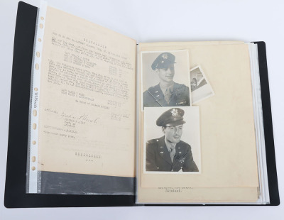 American B-17 Pilots Uniform and Paperwork Archive of Captain Gerald T Smith DFC, 332nd Bomber Squadron of 94th Bomb Group US 8th Air Force - 31