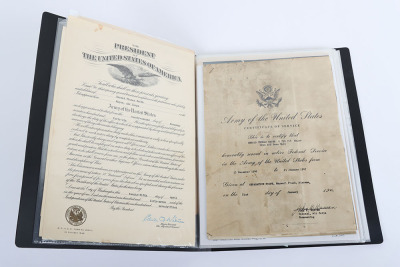 American B-17 Pilots Uniform and Paperwork Archive of Captain Gerald T Smith DFC, 332nd Bomber Squadron of 94th Bomb Group US 8th Air Force - 33
