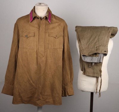 Soviet Russian Tunic and Trousers