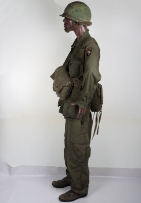US 101st Airborne Vietnam War Uniform and Equipment Museum Display Mannequin - 6