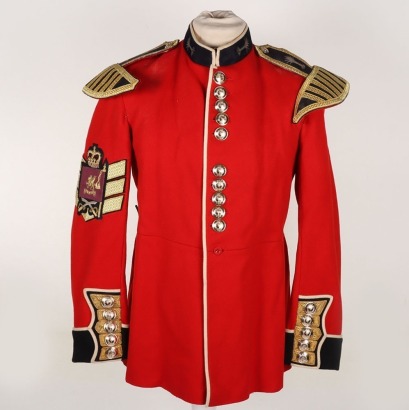 EIIR Welsh Guards Regimental Sergeant Majors Dress Tunic