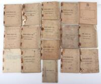 Rare Mortar Battery Notebooks (Army books 152 duplicated) (61st Trench Mortar Battery) for 1916/17