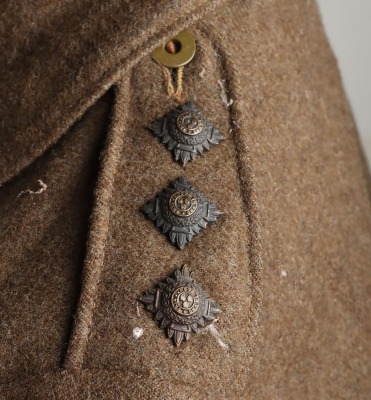 WW2 British Service Dress & Battle Dress Uniform Pair of Captain C F H Shepherd Royal Artillery / Glider Pilot - 7
